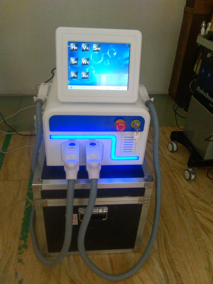 Одобренный CE 2 в 1 мощный портативный ipl laser shr /ipl машины для удаления волос/ipl opt shr для лечения волос и кожи